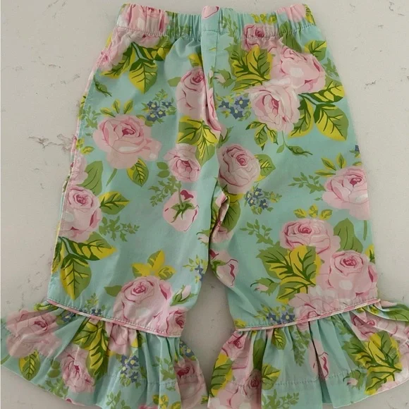 Matilda Jane Floral Print Outfit - Pink and Blue - Picture 5 of 8